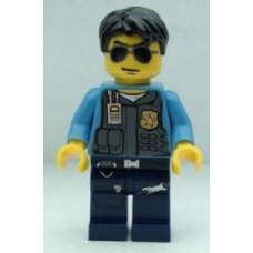 cty376 Police - LEGO City Undercover Elite Police Officer 5 